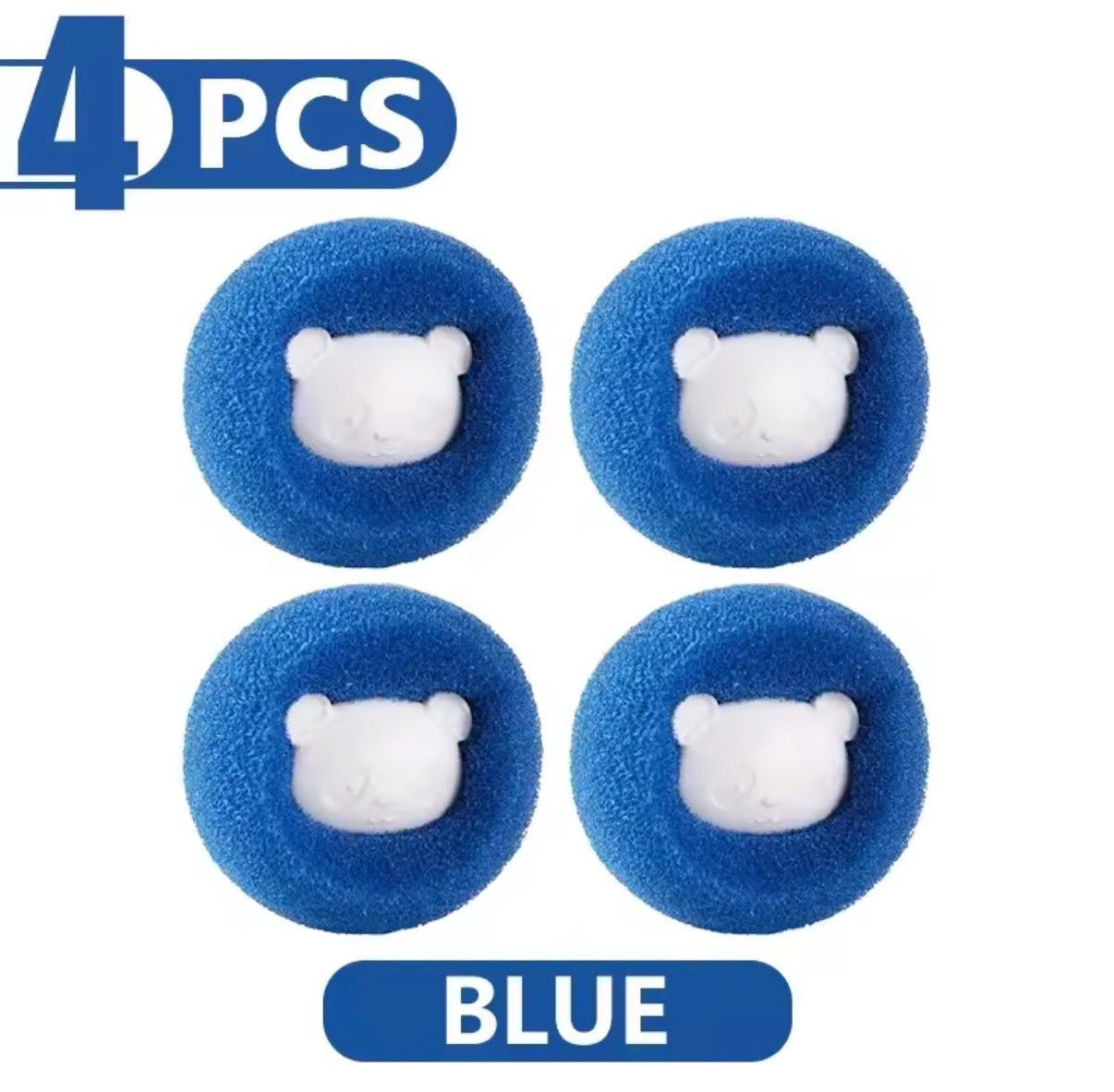 Bolas de Lavandería Reutilizables | Quita Pelusa, Pelo de Mascotas y Pelos de Gato para Lavadora