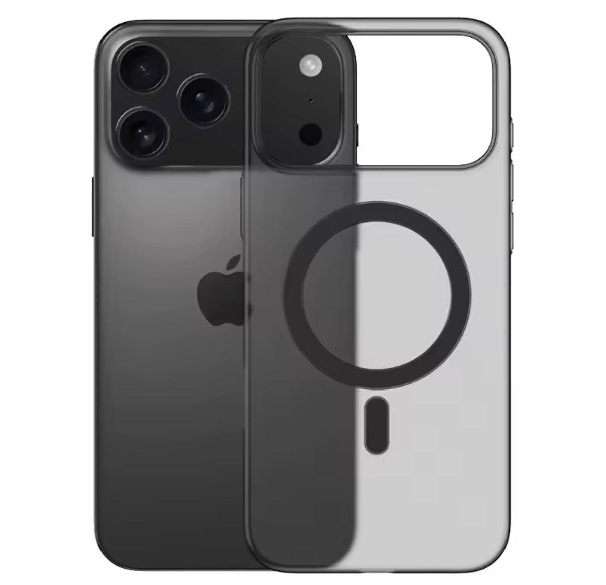 Funda de carga inalámbrica Magnética ultrafina y mate de lujo para iPhone 17, 17 pro, 17 pro max 17 air