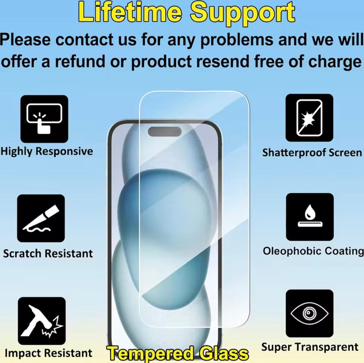 Protector de pantalla para Iphone