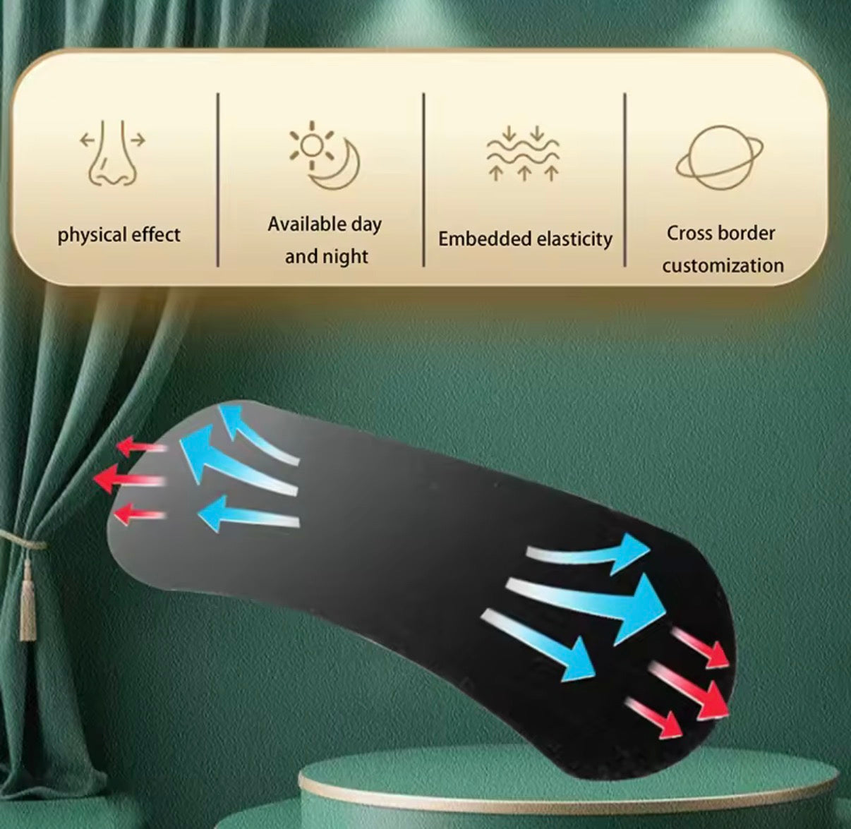 Compra tiras nasales de respiración | Alivio inmediato y sueño reparador(30 unidades)