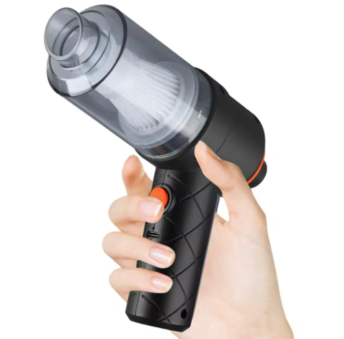 Aspiradora automática inalámbrica de 1200mAh para coche, aspirador de polvo con carga USB, limpieza profunda, succión de 3500pa para el hogar, coche, pelo de mascotas y oficina