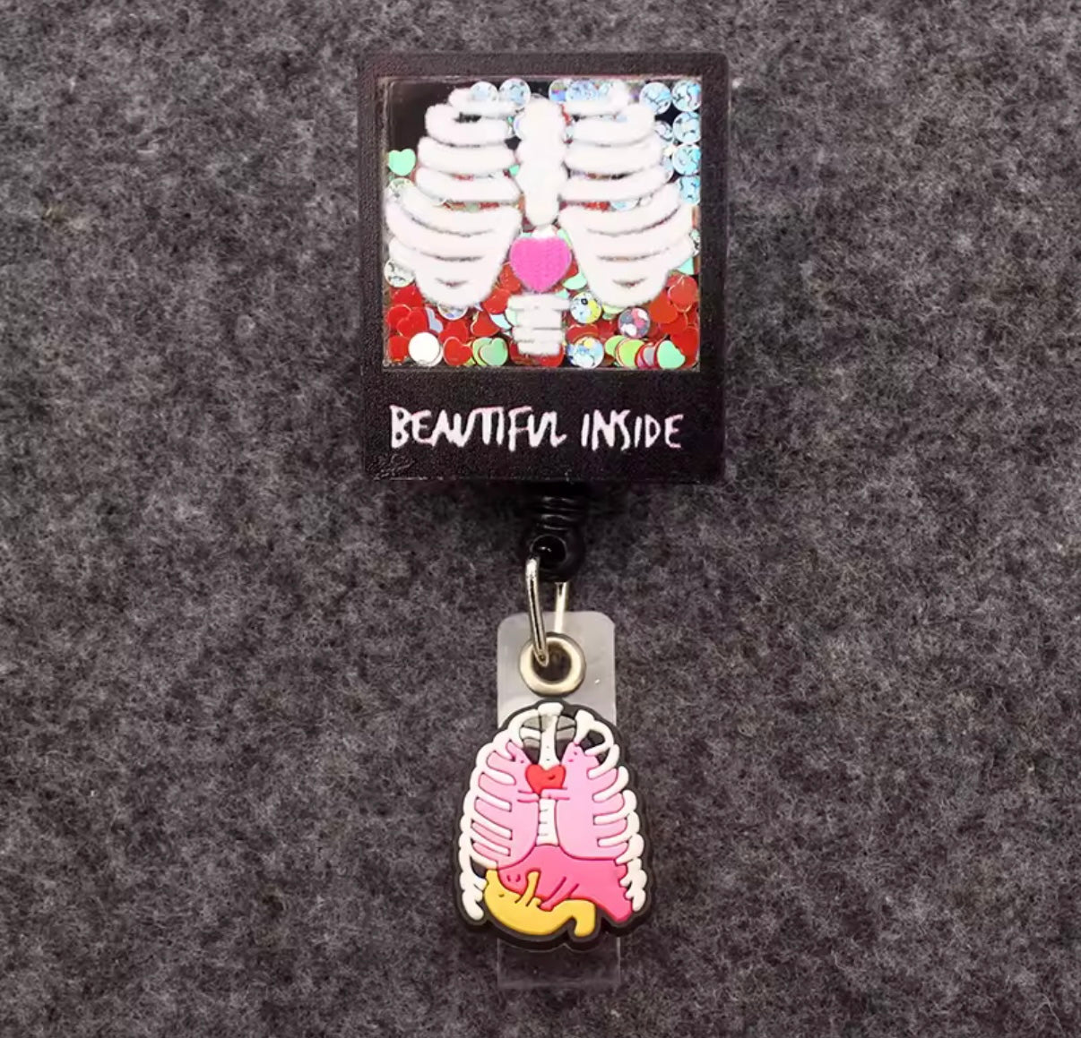 Portatarjetas retráctil de estilo, carrete de insignia, Doctor y Enfermera, exposición, tarjeta de nombre de Enfermera