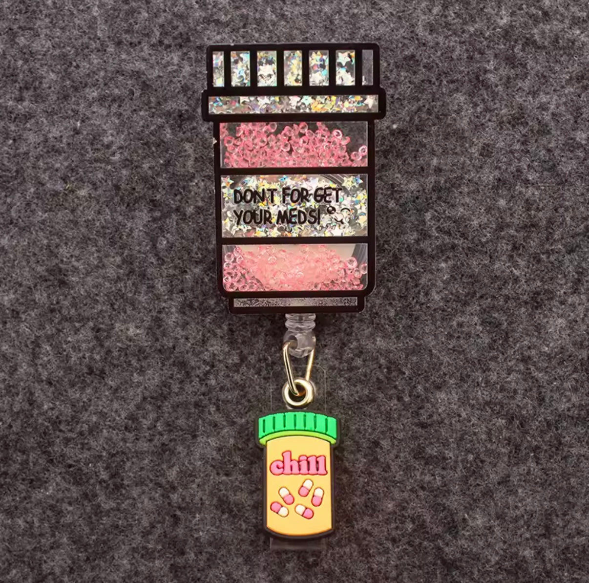 Portatarjetas retráctil de estilo, carrete de insignia, Doctor y Enfermera, exposición, tarjeta de nombre de Enfermera