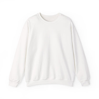 Sudadera Blanca Unisex “Rise & Shine” | Cuello Redondo