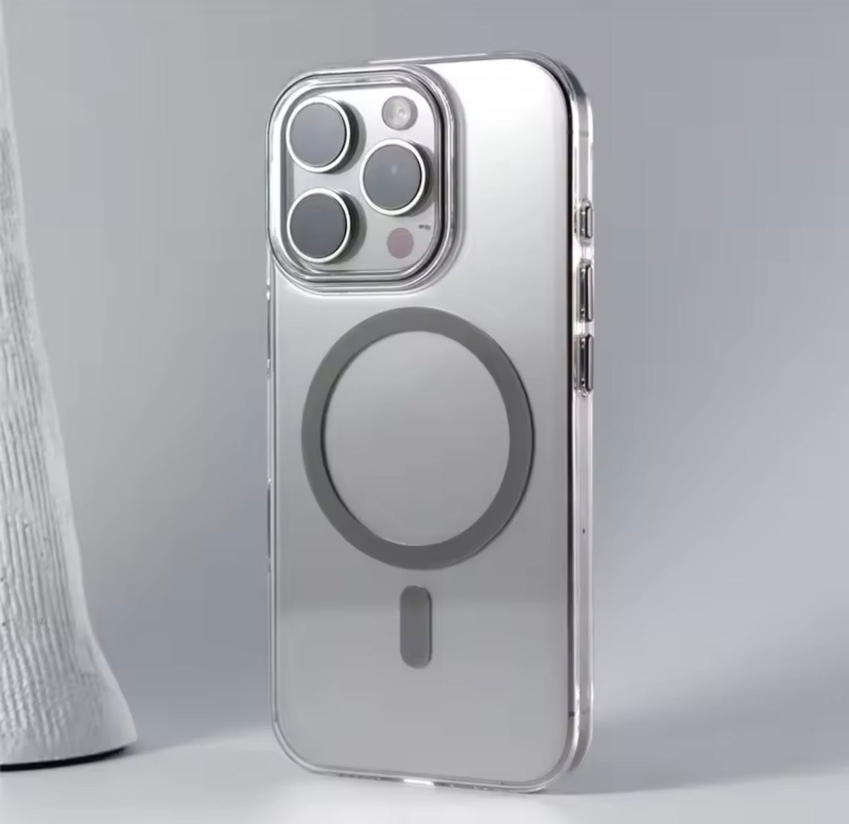 Funda Transparente MagSafe para iPhone 17 16 15 14 13 Pro Max