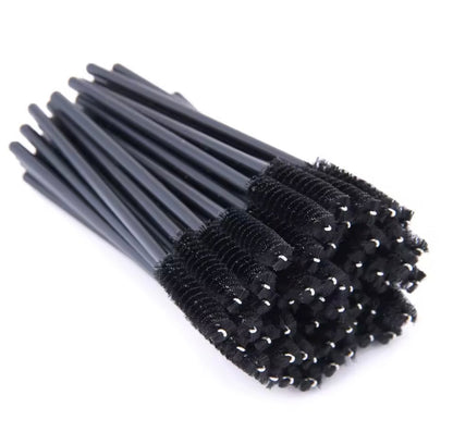 50 Uds. Brochas de maquillaje de pestañas desechables.
