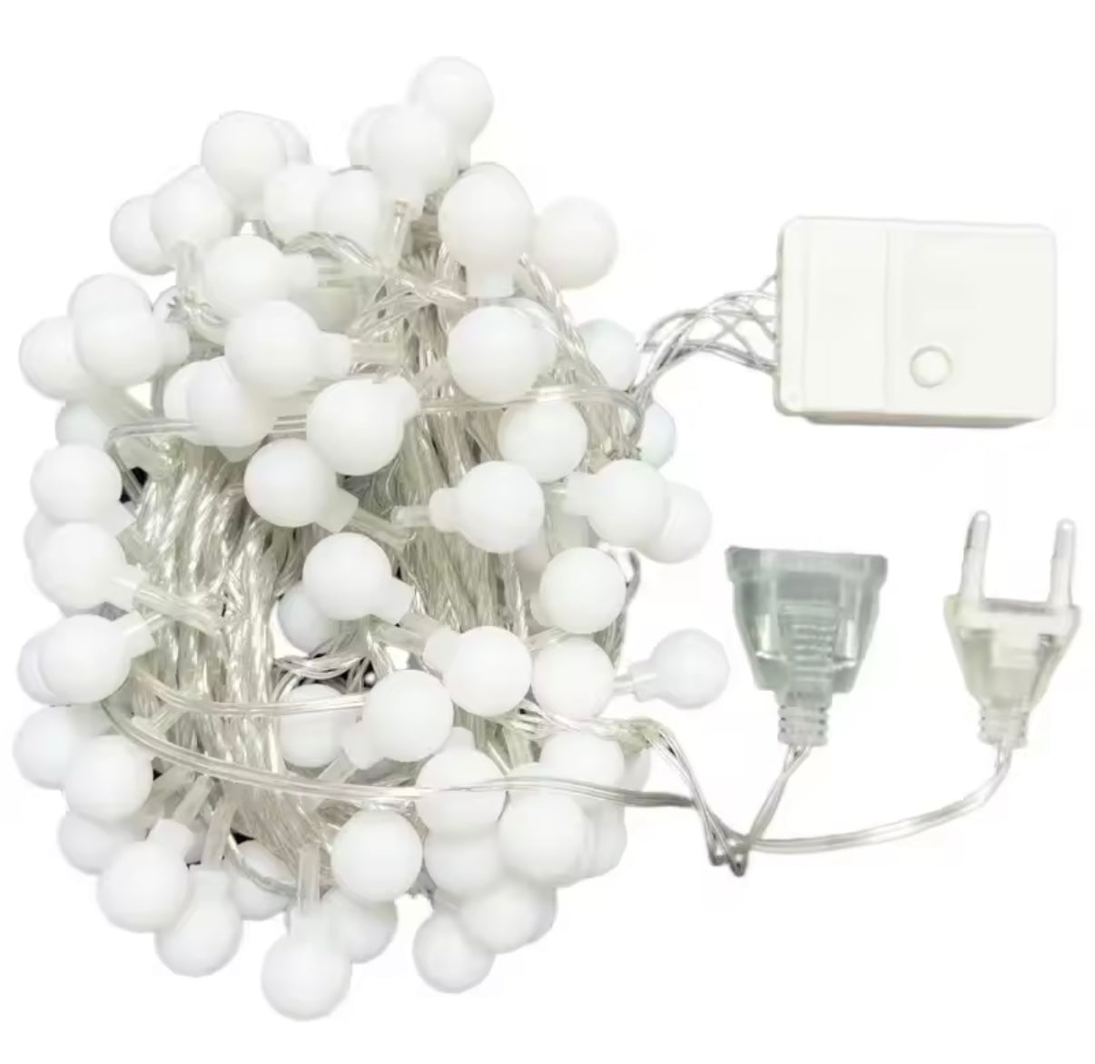 Guirnalda de Luces LED, Bombillas Redondas, Exterior IP44, 230V, Blanco Cálido (3m/6m/10m/22m)