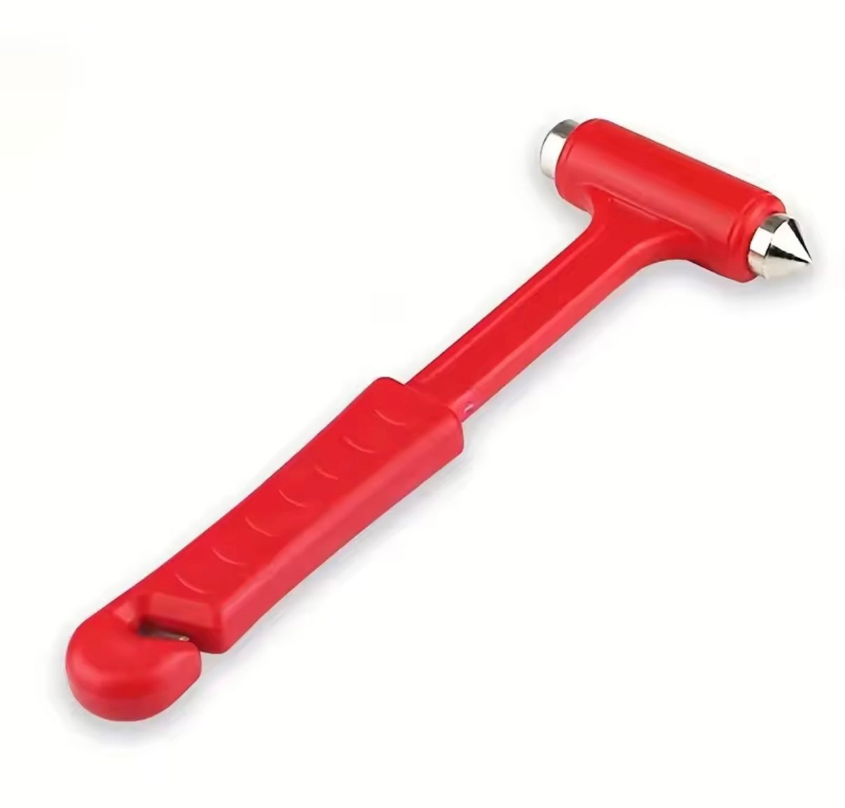 Martillo de Escape de seguridad de emergencia dos en uno para coche, rompeventanas de vidrio, cuchilo de cinturón de seguridad, herramientas portátiles de Escape de rescate de emergencia para coche