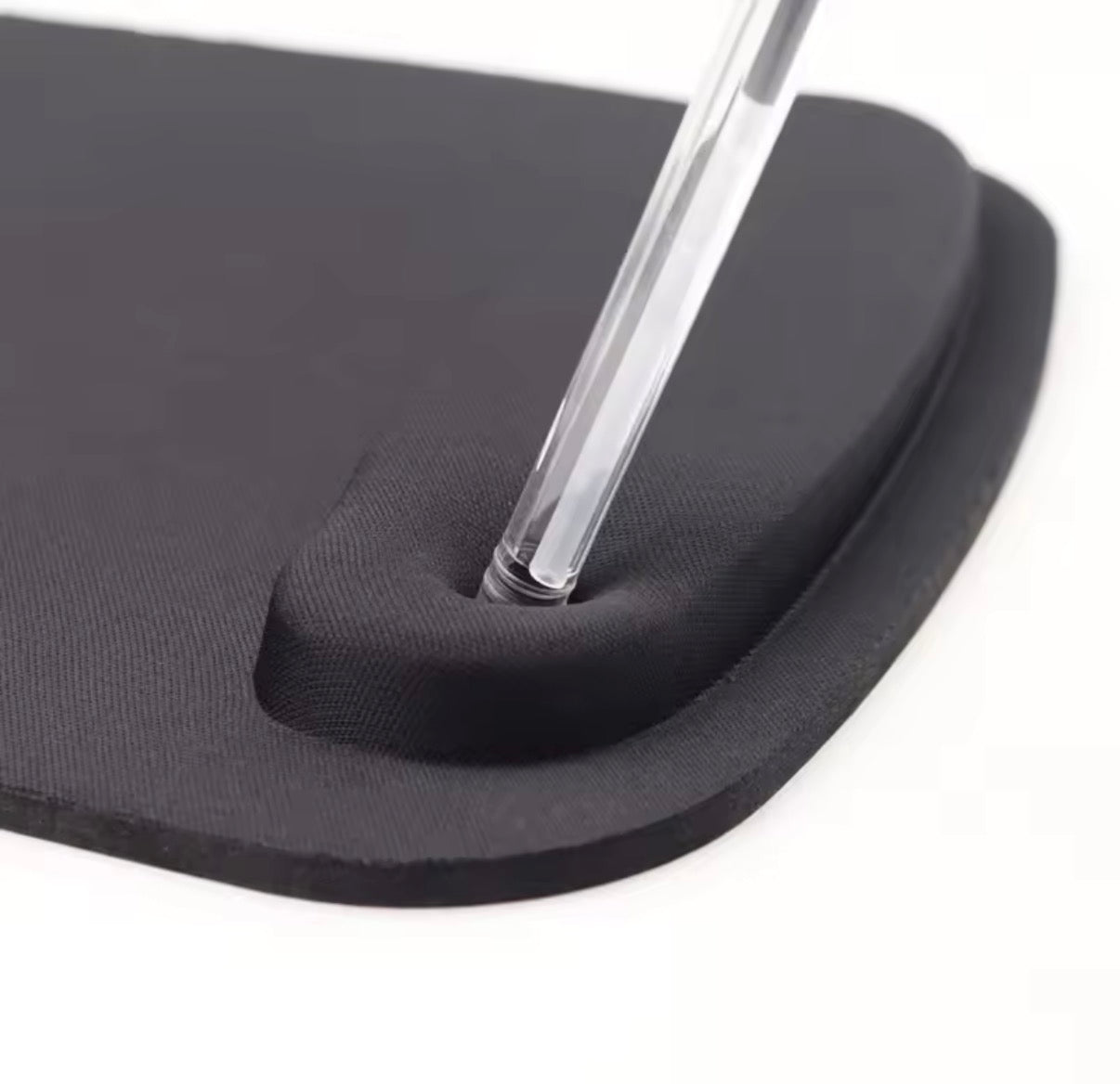 Alfombrilla de Ratón Ergonómica para Juegos y Oficina | Antideslizante, Cómoda y de Color Sólido