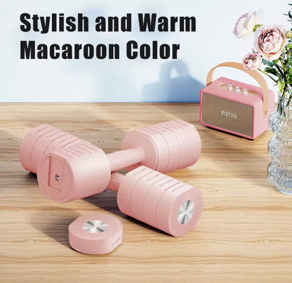 Mancuernas ajustables 4 en 1 – Juego de pesas de mano 1 kg, 2 kg, 3 kg y 4 kg para entrenar en casa