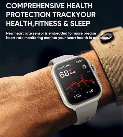 Smartwatch Ultra 2 1,85” HD IP68 con Llamadas Bluetooth y Batería 1000mAh