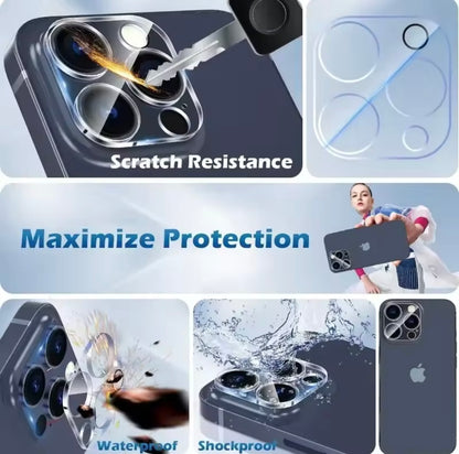 Protector de pantalla + cámaras para Iphone