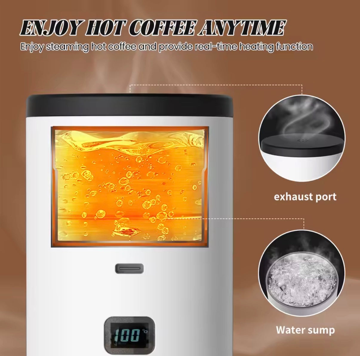 Cafetera de Viaje Inalámbrica | Espresso, Cápsulas y Prensa 3 en 1