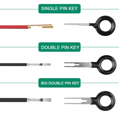 Kit Extractor de Pines 26 Piezas con Estuche – Herramienta Profesional para Conectores Eléctricos