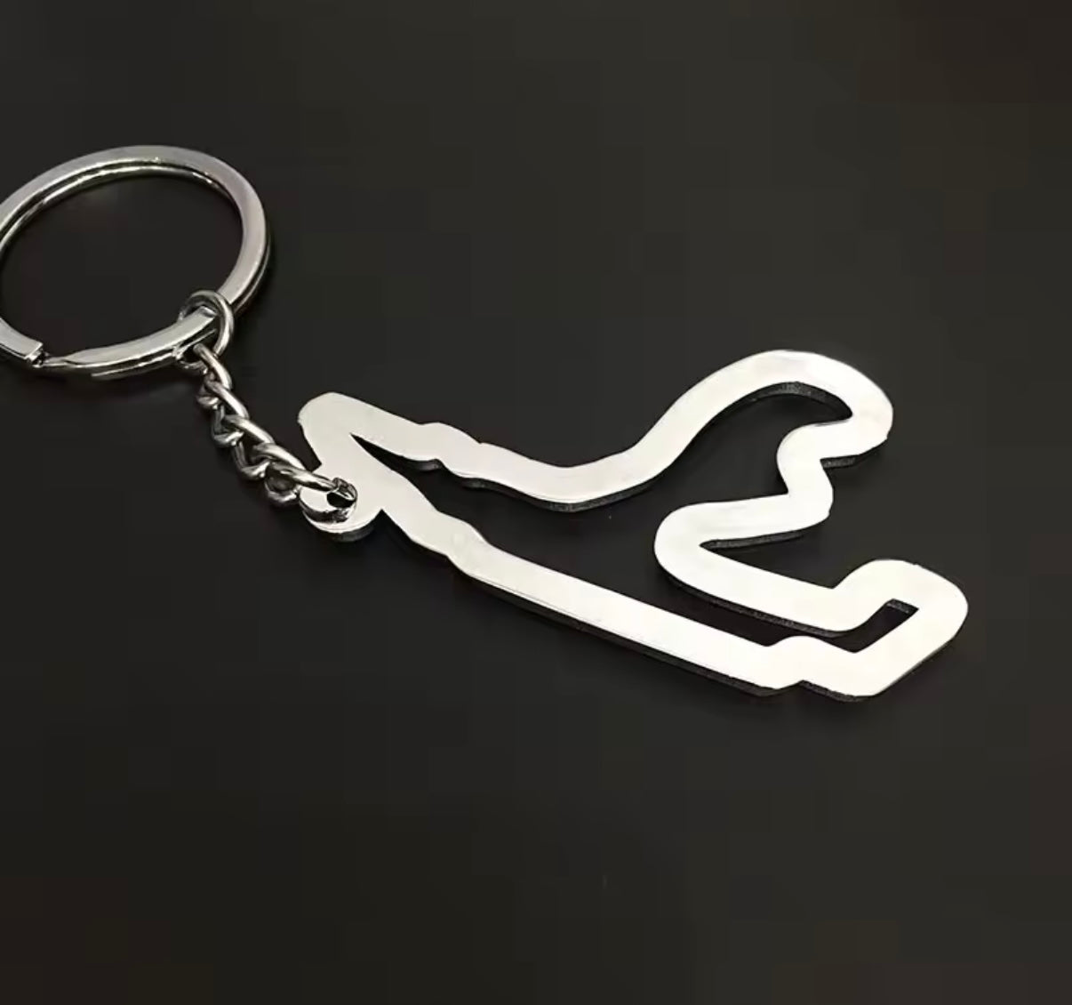 Llavero de metal amantes del motor