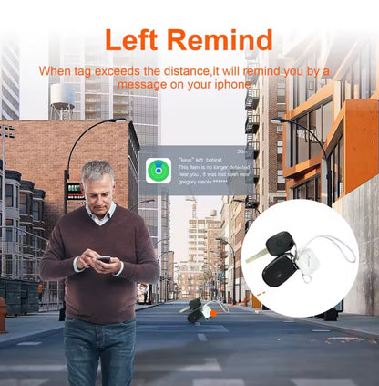 Rastreador Inteligente Bluetooth Antipérdida | Localizador Compatible con Apple Find My iPhone