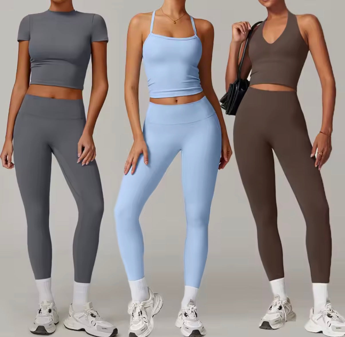 Conjunto Deportivo Mujer Sensación Suave | Ropa de Yoga y Gimnasio