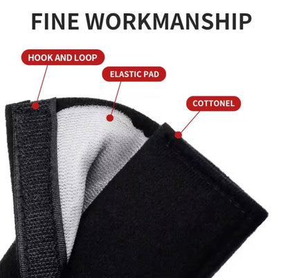 Protector de cinturón Audi – Confort premium y logotipo exclusivo 2uds