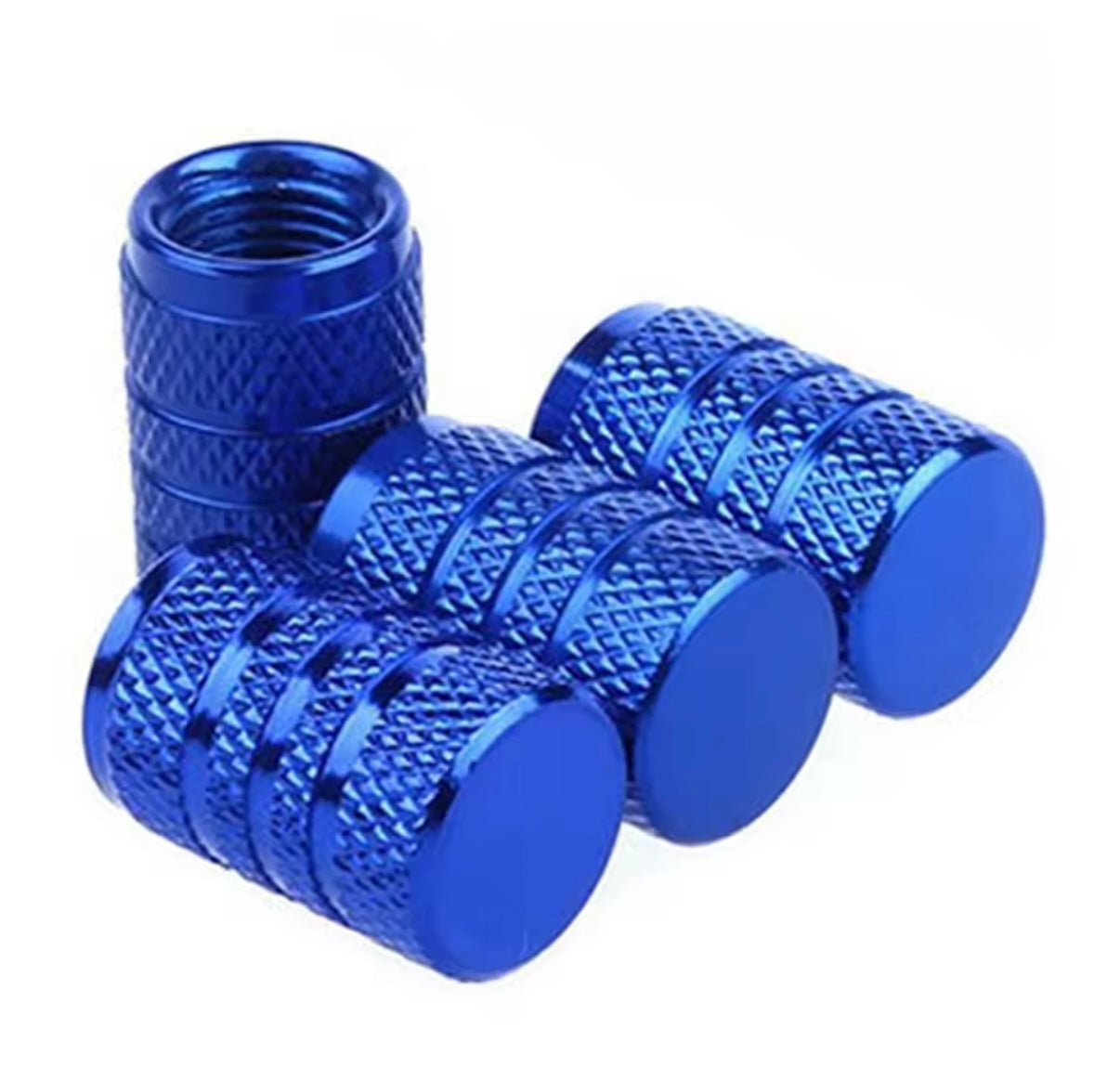 4-Tapones para válvulas de coche,disponible en varios colores.