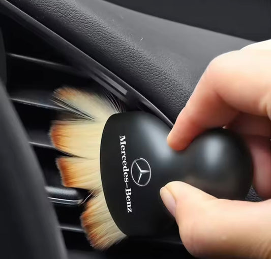 Cepillo de limpieza para tablero de salida de aire acondicionado de coche, cepillo para polvo Interior de coche para Mercedes Benz