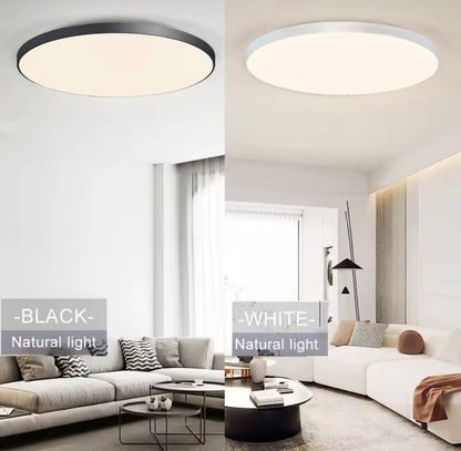 Lámpara de techo LED inteligente regulable con control remoto y App – Moderna para dormitorio y sala de estar (50W, 220V)