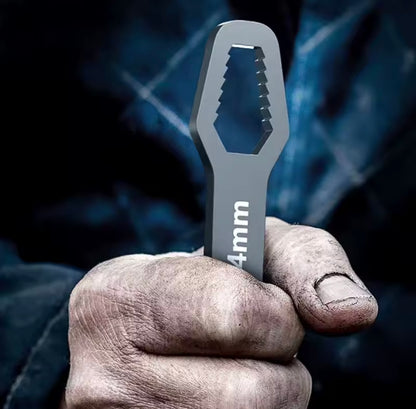 Llave Universal Multifuncional – Ajustable para diferentes tornillos y tuercas