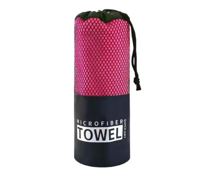 Toalla de microfibra de secado rápido para deporte.