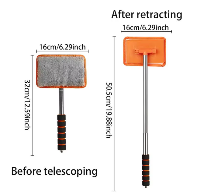 CEPILLO TELESCOPICO PARA LIMPIEZA DE AUTOMOVIL