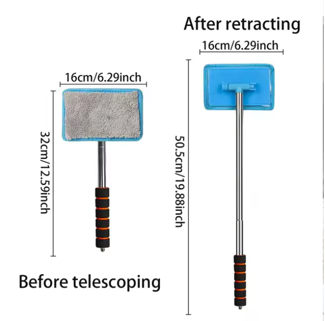 CEPILLO TELESCOPICO PARA LIMPIEZA DE AUTOMOVIL