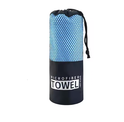 Toalla de microfibra de secado rápido para deporte.