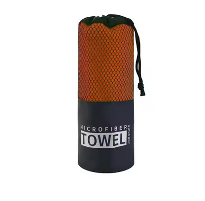Toalla de microfibra de secado rápido para deporte.