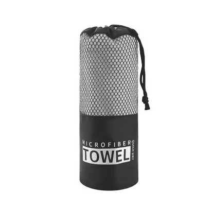 Toalla de microfibra de secado rápido para deporte.