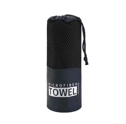 Toalla de microfibra de secado rápido para deporte.