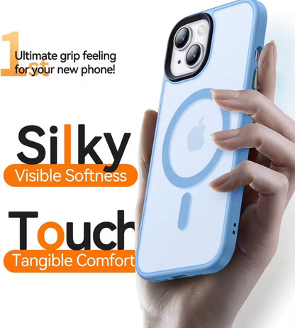 Funda magnética para iPhone | Compatible con MagSafe | Ultrafina, resistente y disponible en varios colores