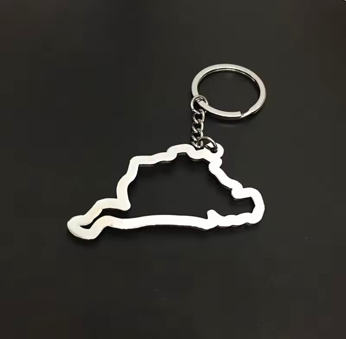 Llavero de metal amantes del motor