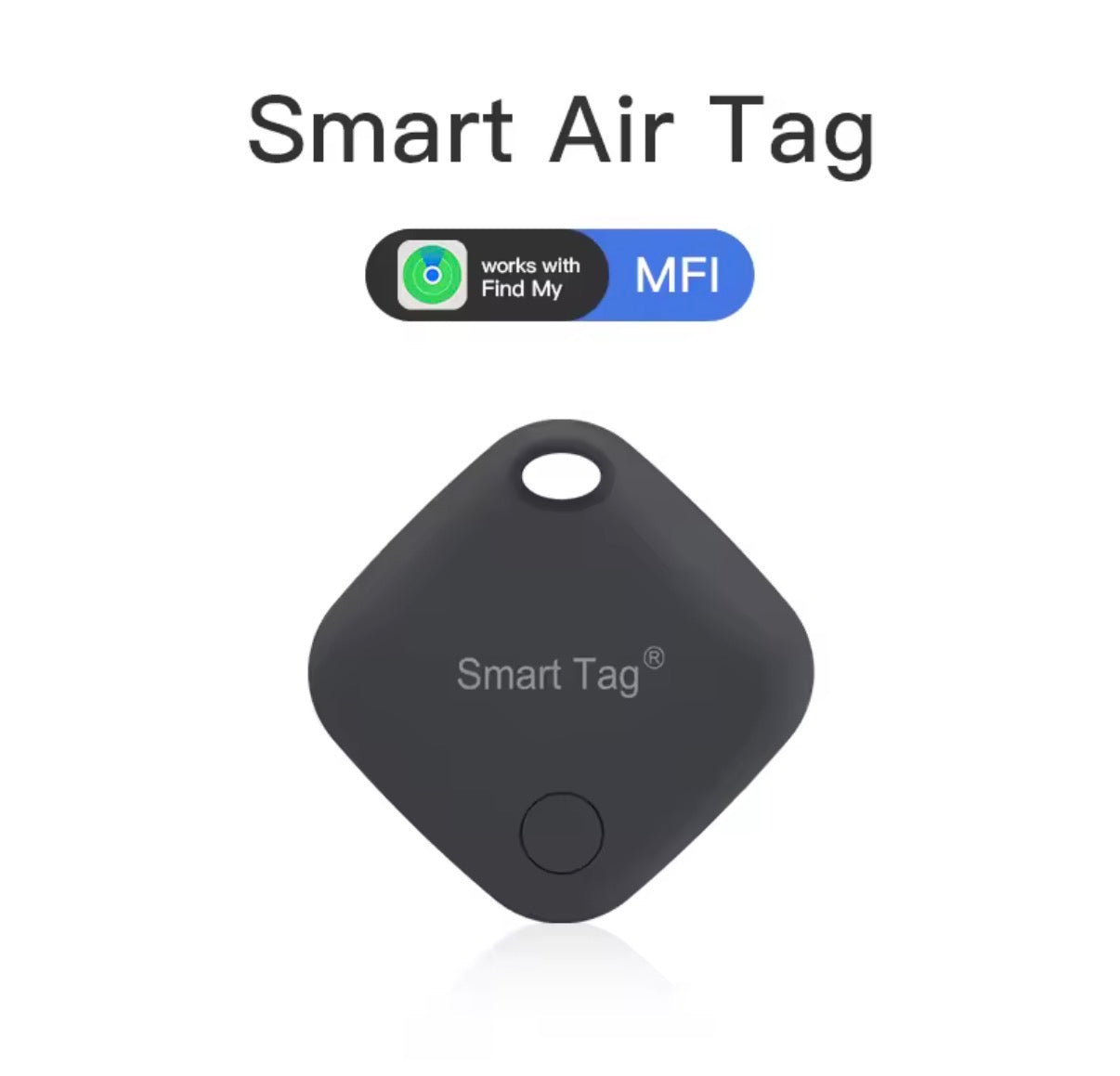 Rastreador Inteligente Bluetooth Antipérdida | Localizador Compatible con Apple Find My iPhone