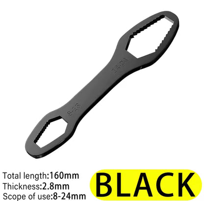 Llave Universal Multifuncional – Ajustable para diferentes tornillos y tuercas