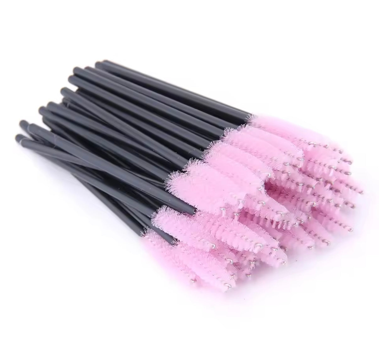 50 Uds. Brochas de maquillaje de pestañas desechables varitas de rímel profesionales aplicador carretes pestañas cepillo cosmético herramienta de maquillaje