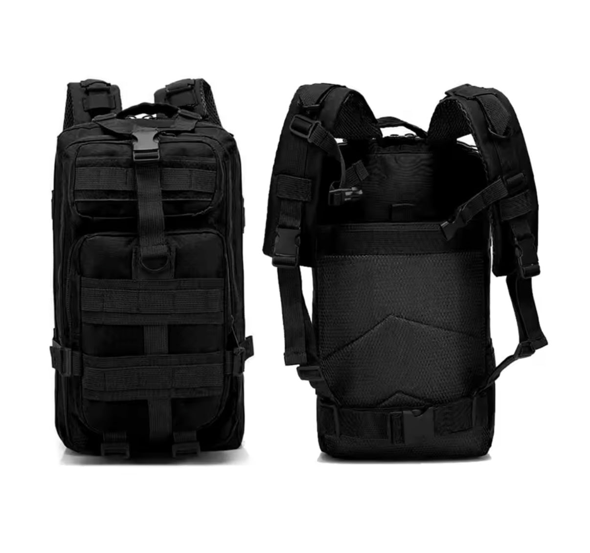 Mochila táctica grande de asalto de 3 días, bolsa Molle Bugout, mochila para senderismo, viajes de escalada