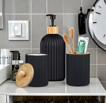 Dispensador de jabón de manos.