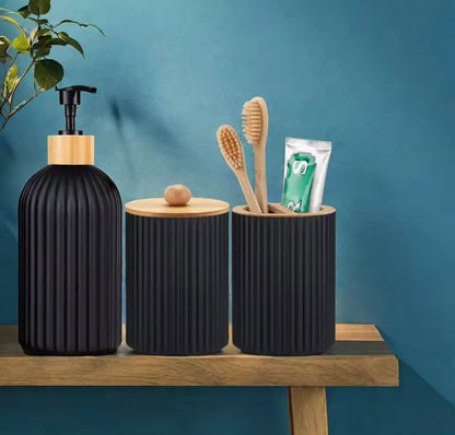 Dispensador de jabón de manos.