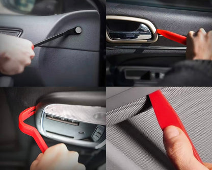 Estuche de herramientas de reparación para el automóvil.