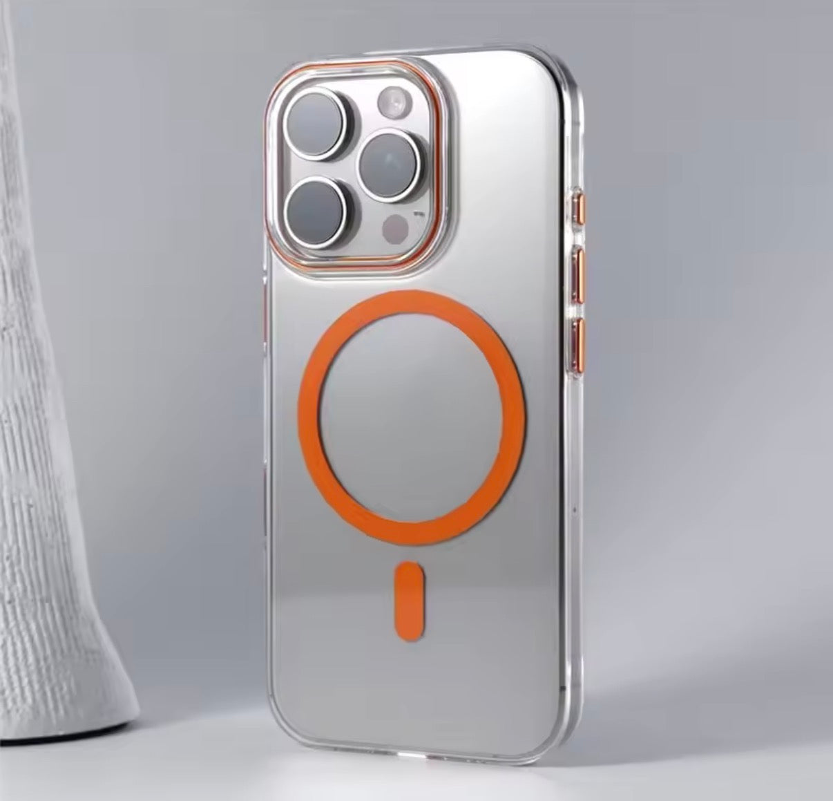 Funda Transparente MagSafe para iPhone 17 16 15 14 13 Pro Max