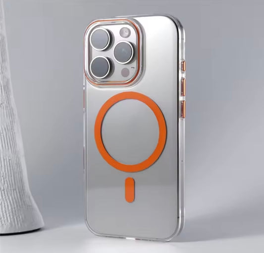 Funda Transparente MagSafe para iPhone 17 16 15 14 13 Pro Max