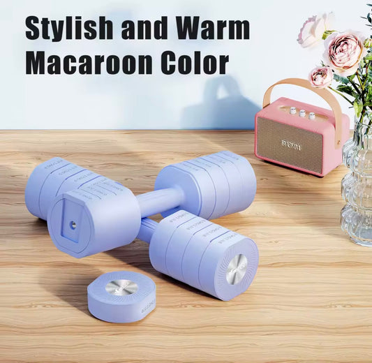 Mancuernas ajustables 4 en 1 – Juego de pesas de mano 1 kg, 2 kg, 3 kg y 4 kg para entrenar en casa